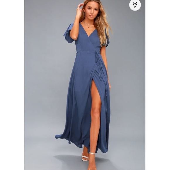 Lulus Dresses & Skirts - Lulu’s Heart of Marigold Wrap Dress